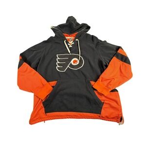 Philadelphia Flyers Sweatshirt Mens XL CCM Official Vtg Apparel Pullover Hoodie